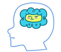 Brain Sticker sticker #2455450