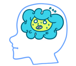 Brain Sticker sticker #2455451
