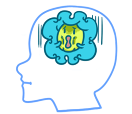 Brain Sticker sticker #2455452