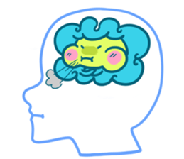 Brain Sticker sticker #2455453