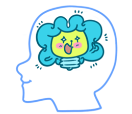 Brain Sticker sticker #2455456