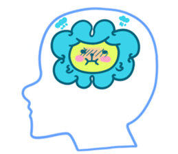 Brain Sticker sticker #2455462