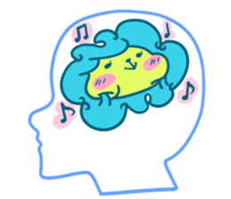 Brain Sticker sticker #2455464
