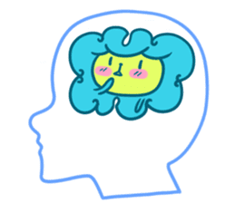 Brain Sticker sticker #2455465