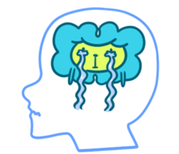 Brain Sticker sticker #2455467