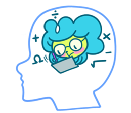 Brain Sticker sticker #2455469