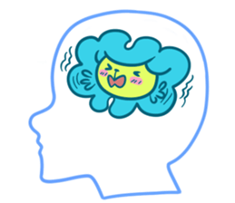 Brain Sticker sticker #2455474