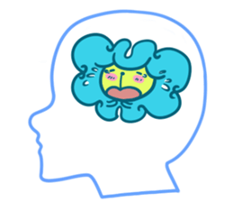 Brain Sticker sticker #2455477