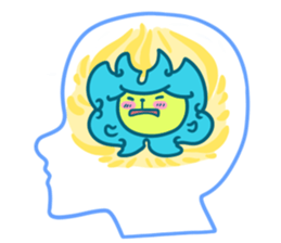 Brain Sticker sticker #2455478