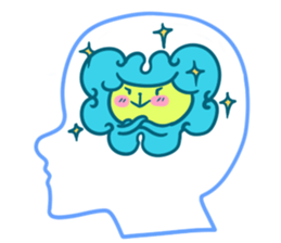 Brain Sticker sticker #2455479