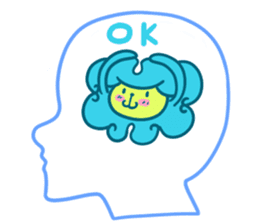 Brain Sticker sticker #2455480