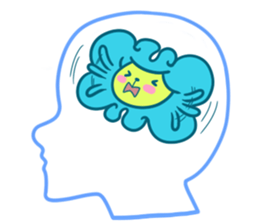 Brain Sticker sticker #2455483