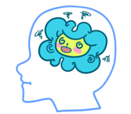 Brain Sticker sticker #2455485