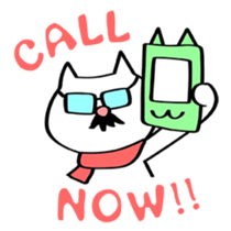 old man cat -Drinking session version- sticker #2455568