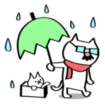 old man cat -Drinking session version- sticker #2455574