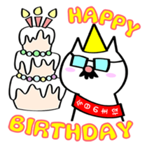 old man cat -Drinking session version- sticker #2455607