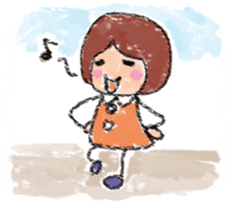 Kuriko-chan sticker #2455686