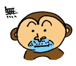Let's Go! Happy Monkey sticker #2456095