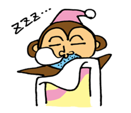 Let's Go! Happy Monkey sticker #2456098
