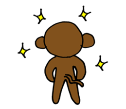 Let's Go! Happy Monkey sticker #2456103