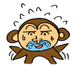 Let's Go! Happy Monkey sticker #2456124