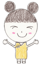 Makochan Hand Painted sticker #2456208