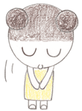 Makochan Hand Painted sticker #2456213