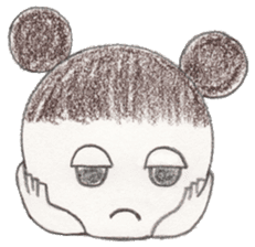 Makochan Hand Painted sticker #2456214