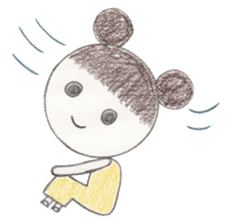 Makochan Hand Painted sticker #2456215