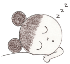 Makochan Hand Painted sticker #2456217