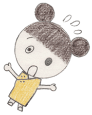 Makochan Hand Painted sticker #2456219