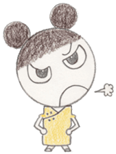 Makochan Hand Painted sticker #2456221