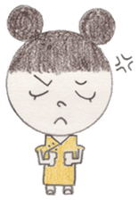 Makochan Hand Painted sticker #2456222