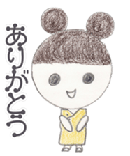 Makochan Hand Painted sticker #2456229