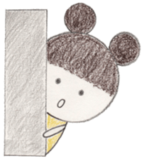 Makochan Hand Painted sticker #2456242