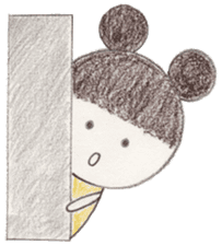 Makochan Hand Painted sticker #2456242