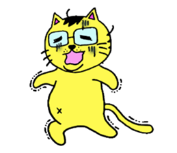 Tora-cat? sticker #2456349