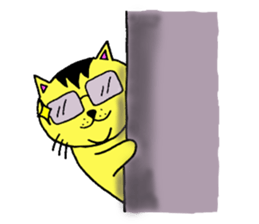 Tora-cat? sticker #2456355