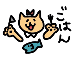 Sales pretty cat sticker #2456584