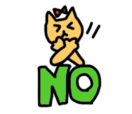 Sales pretty cat sticker #2456590