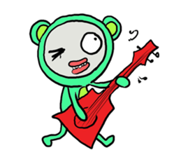 Pinko the Bear boy sticker #2456652