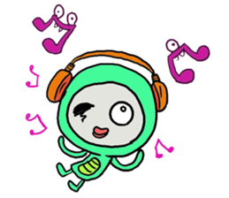 Pinko the Bear boy sticker #2456661