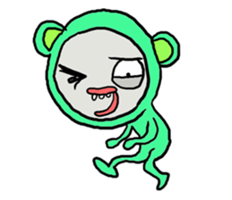 Pinko the Bear boy sticker #2456681