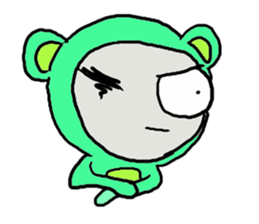 Pinko the Bear boy sticker #2456682