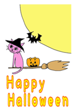 pink cat and little tortoiseshell cat sticker #2456817