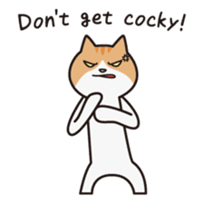 Naughty cat(English Ver.) sticker #2457202