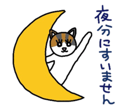 Mi-chan calico cat sticker #2457949