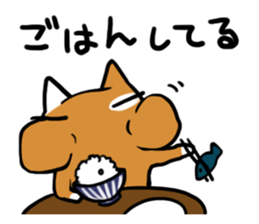 the slovenly cat sticker #2458289