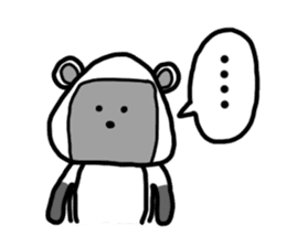 Rice ball Raccoon dog 2 sticker #2458933