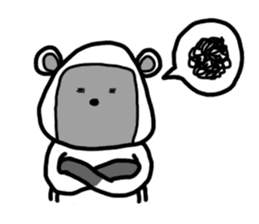 Rice ball Raccoon dog 2 sticker #2458936